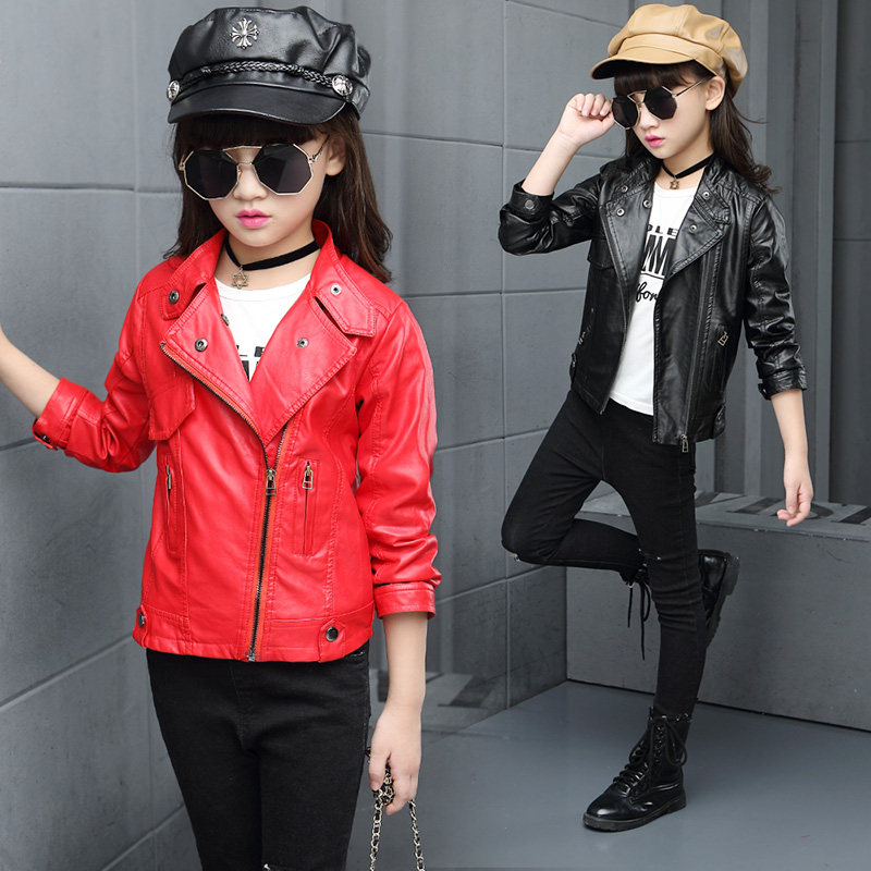 Blouson enfant en cuir PU - Ref 2159634 Image 3