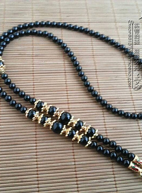 黑玛瑙金色其他款式挂链可定制