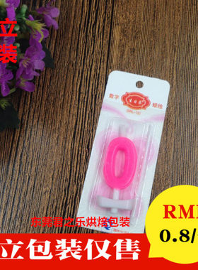生日快乐浪漫数字蜡烛