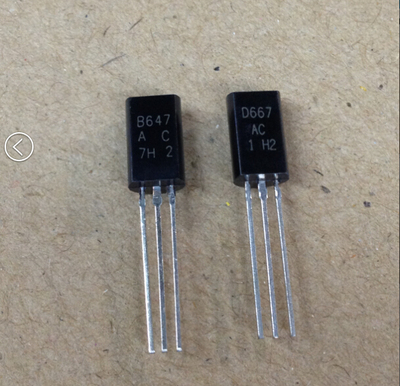 B647 D667 2SB647 2SD667 小功率三极管 音响配对对管  全新原装
