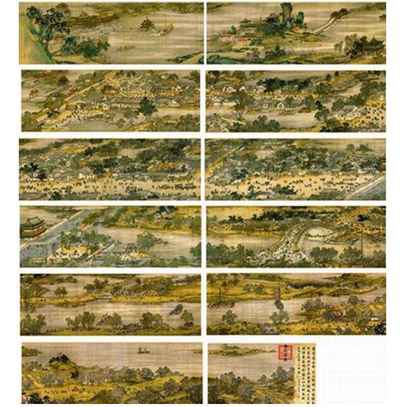 CMC十字绣风景清明上河图全图6米全景满绣收藏珍品24米民族瑰宝图