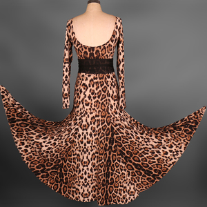 新款国标舞连衣裙大摆 夏天摩登舞裙连衣裙交谊舞连衣裙华尔滋