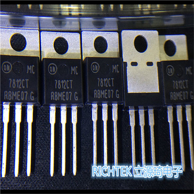 MC7812CTG MC7812CT MC7812 7812CT ON TO220进口原装 可直拍出样