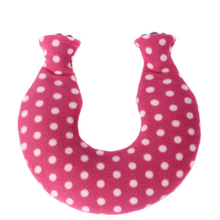 护颈椎热水袋 暖水袋非充电式 U型冲水暖手宝 暖脖子保健枕头防爆