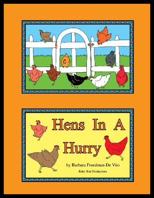 【预售】Hens in a Hurry: A Hen Filled Counting Book Plus