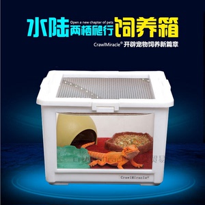 CM亚克力爬虫箱 陆龟饲养箱守宫蛇蜘蛛蜥蜴角蛙 饲养盒保温箱