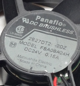 原装 8025 FBA08A24H 24V 0.15A 8cm变频散热风扇2线