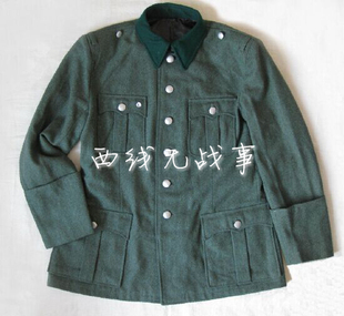 德军m36军管版本原野灰制服 M41毛呢灰绿野战服 常服马裤