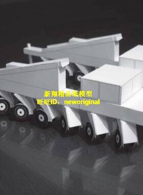 航天基地牵引车 工程卡车天体射电波段天文望远镜太空望远镜模型
