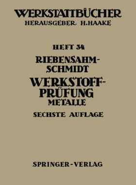 【预订】Werkstoffprufung: Metalle