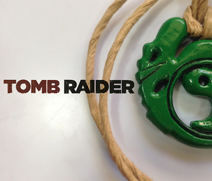 【大公道具】古墓丽影9 劳拉 项坠 cos道具定做