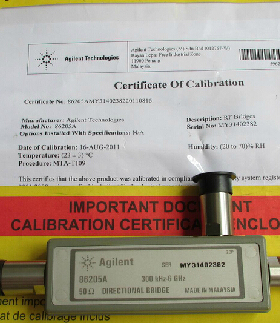 86205A Agilent 射频电桥 300KHZ-6GHZ 定向电桥 带COC原厂证明