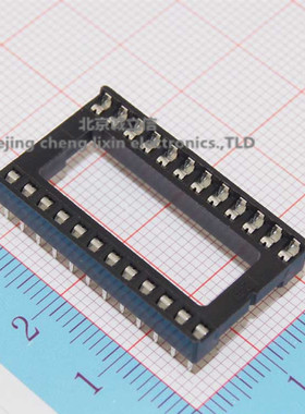 24P IC座 24P芯片座 DIP-24 芯片插座 DIP24 宽体 一管20支=4元