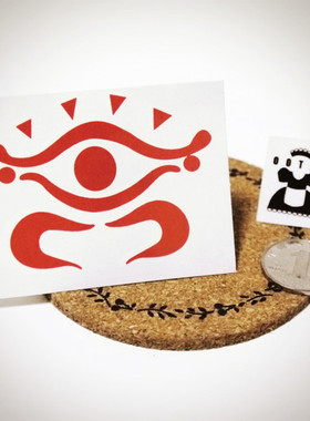 【女仆TATOO】059 鬼灯的冷彻 白泽 拟人 纹身贴 全场15元包邮