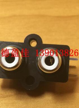 特价插头插座 AV 2孔莲花插座 RCA二位白色视频插座音响功放插座