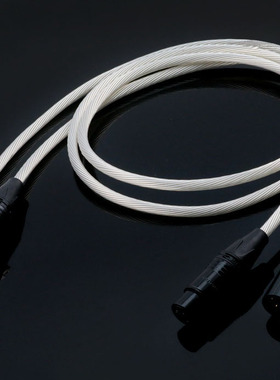 荷兰纯银5NOCC发烧音箱CD机音频线XLR卡农音响胆机功放卡侬平衡线