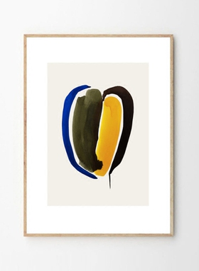 liveart 进口丹麦mogensen lopez 抽象概念艺术Heart 原版装饰画