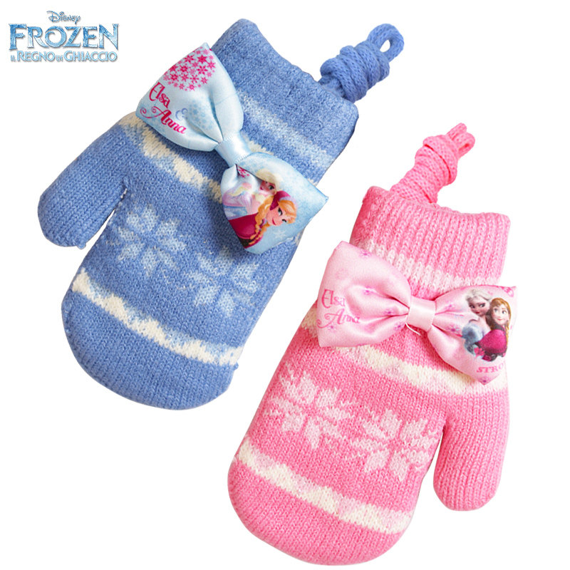 Gants pour fille DISNEY en acrylique - Ref 2150471 Image 1