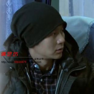 男士秋冬帽子棉线情侣帽韩版时尚宽松毛线帽针织帽男款冬季忽而帽