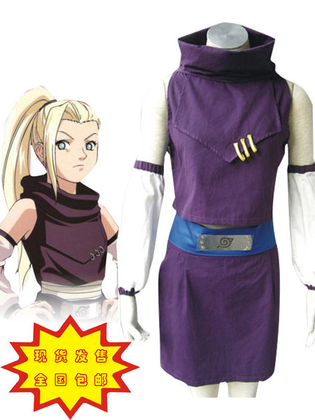 火影忍者-山中井野装1代动漫cosplay女装现货发售