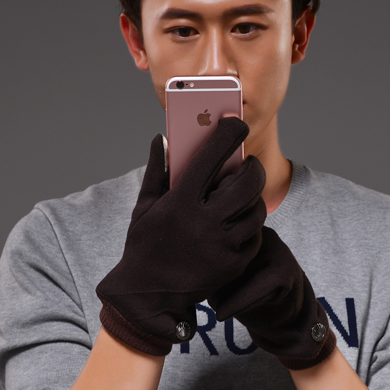Gants pour homme TLOVE en coton - Ref 2782628 Image 1