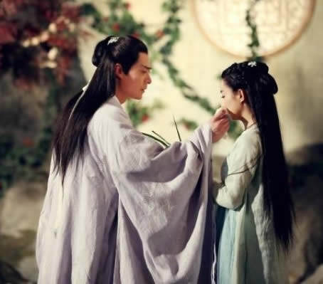 影视古装假发厂家定制仿真发丝