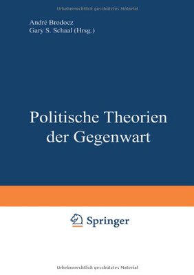 【预售】Politische Theorien Der Gegenwart