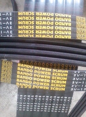 BANDO POWER SCRUM 3V-1060 3V-1120 3V-1180阪东联组窄V三角皮带