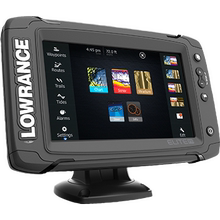 劳伦斯 LOWRANCE Elite 7Ti 触屏 GPS侧扫探鱼器 全扫声呐鱼探仪