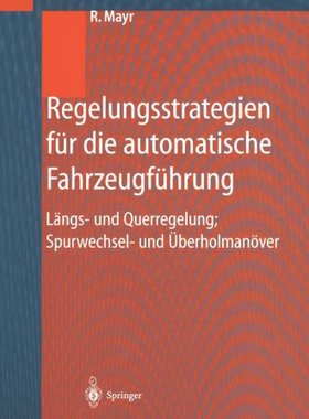 【预订】Regelungsstrategien Fur Die Automati...