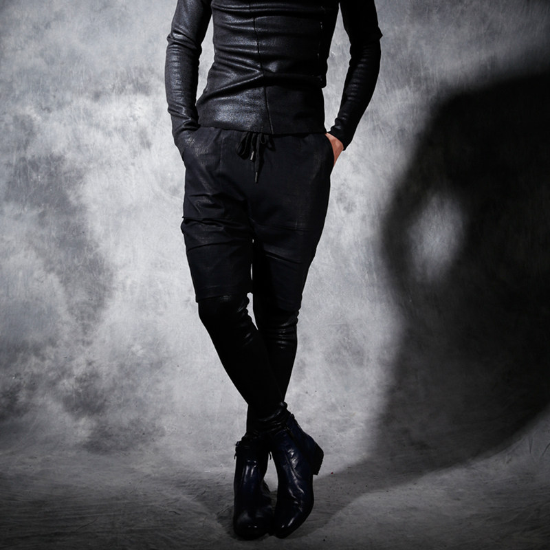 Pantalon cuir homme pour jeunesse pour hiver - Ref 1493232 Image 1