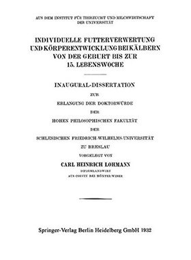 【预订】Individuelle Futterverwertung Und Ko...