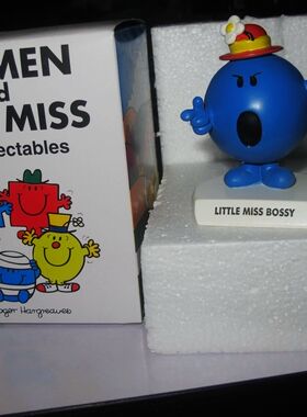 奇先生妙小姐玩具 英国原版GK手办 little  miss bossy 现货