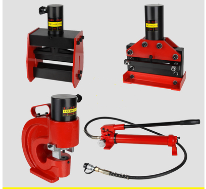 母线加工机便携式铜排加工机冲孔机切断机弯排机手动泵母排加工机