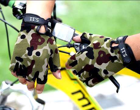 Gants de cyclisme mixte - Ref 2250213 Image 1