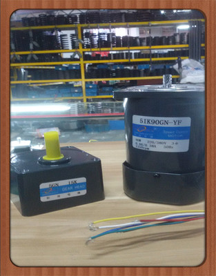 松岗电机 90W三相电机 5IK90GN-YF 1:5