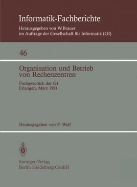 【预订】Organisation Und Betrieb Von Rechenz...