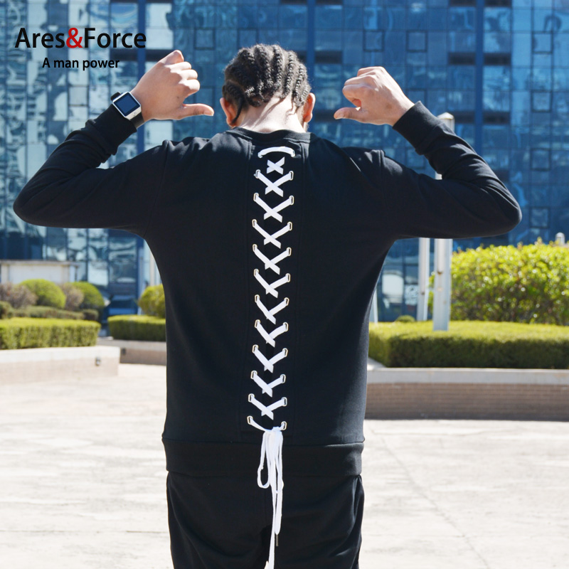 飘带刀割套头街头