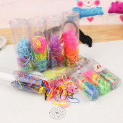 Cool na Korean disposable little band Korean version not black children's hair accessories hair bands made rope 6200