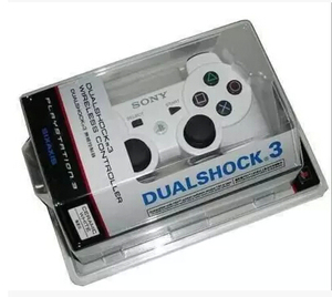 PS3无线蓝牙游戏手柄 六轴双震动手柄 PC电脑摇杆 吸塑手柄 包邮