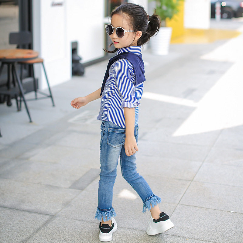 Chemise fille à manche longue - Ref 2088438 Image 5