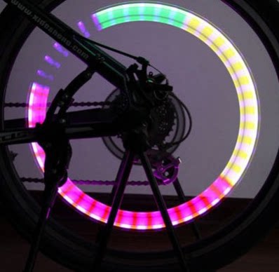 Lumière vélo - feux de Valve - Ref 2403663 Image 1