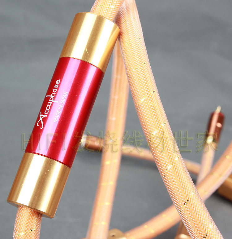 原装日本 Accuphase金嗓子OPUS 2 发烧信号线 音频线 发烧线材