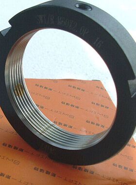 锁紧螺母M120x2P精密主轴丝杆自锁止退圆螺帽斯维特SWT/R径向锁紧