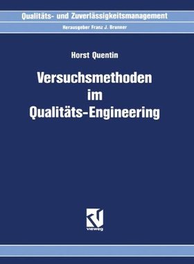 【预售】Versuchsmethoden Im Qualitats-Engineering