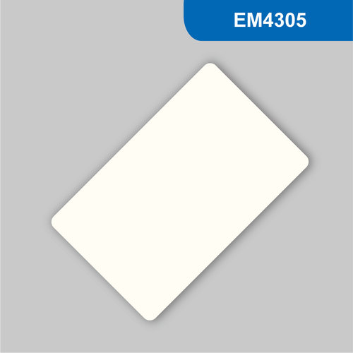 ID卡 EM4305白卡 ID薄卡 可读写考勤卡 ID门禁卡 EM4305白卡