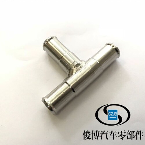 适用于昂科雷天尊陆尊新GL8S2.4/3.0暖风水管三通接头T型铝合金