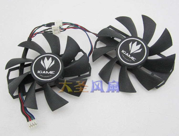 七彩虹iGame760 烈焰战神U-2GD5显卡风扇