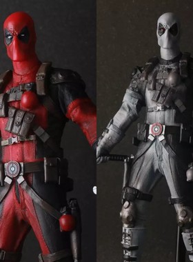 CRAZY TOYS 漫威 X战警 12寸死侍 红色 白色 2款可选 盒装手办
