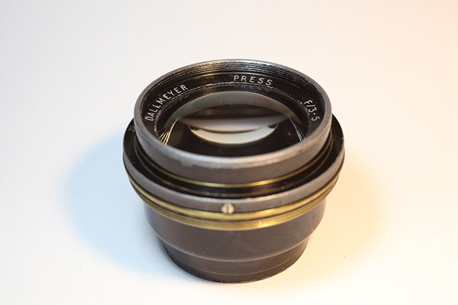 dallmeyer 刀梅 press 6 inch 150mm f3.5  大画幅镜头覆盖4*5